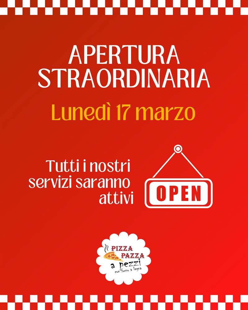 Apertura straordinaria